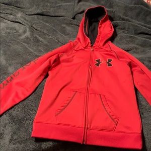 Medium Red Under Armour jacket. Perfect condition.